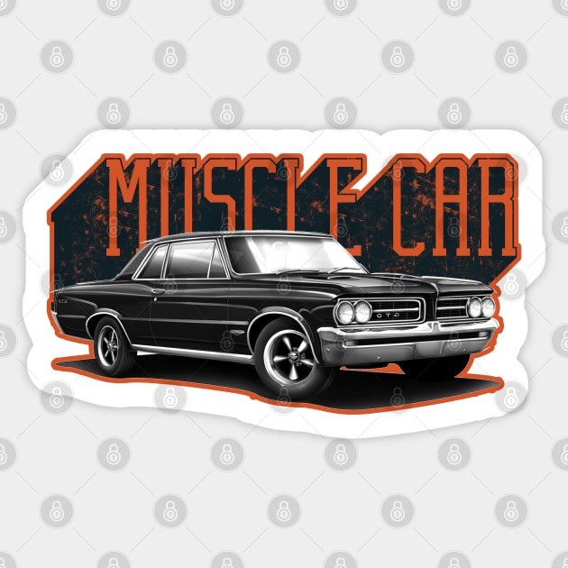 1964 Pontiac GTO Sticker by JayD World